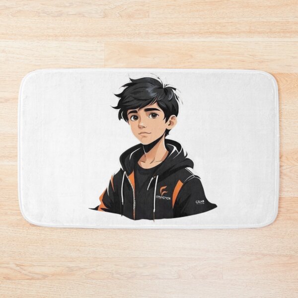 Item preview, Anime Boy Portrait Aesthetic Digital Art Cool Hoodie Character Illustration designed and sold by ZyloPrints.