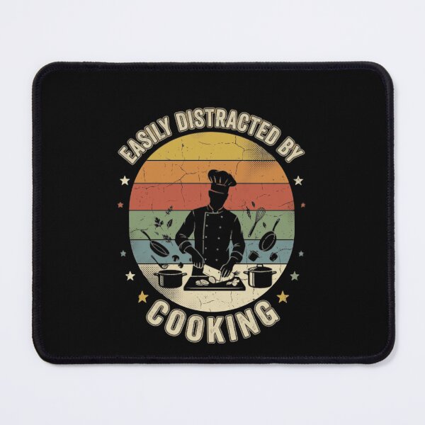 Item preview, Easily Distracted By Cooking Chef Cook Culinary Foodie designed and sold by JonesFlora2025.