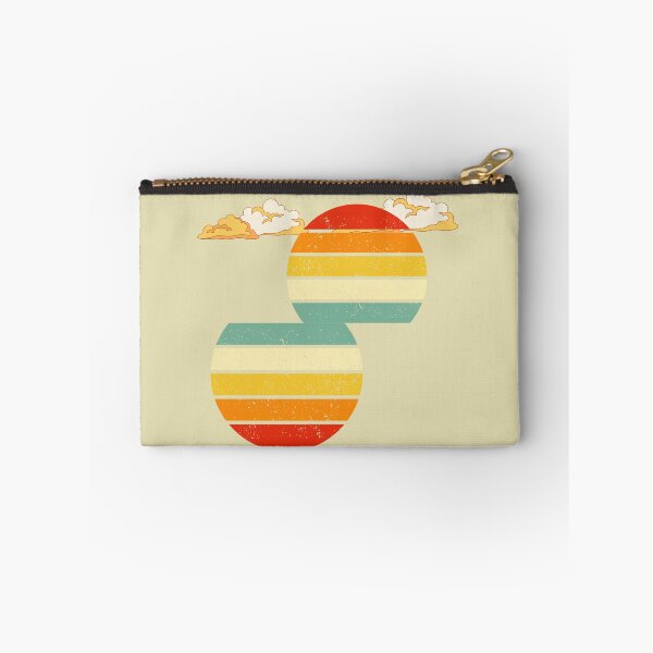 Item preview, Geometric retro sunset with vintage clouds designed and sold by A touch of creativity.