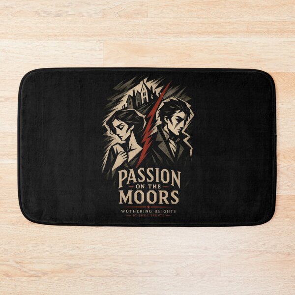 Item preview, Wuthering Heights Passion On The Moors Expressionist Retro Design designed and sold by Fenay Designs.