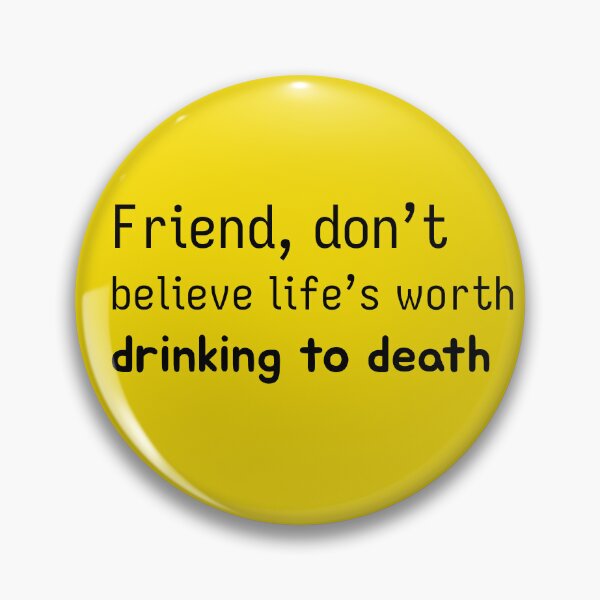 Item preview, Alcoholism designed and sold by The WordCatcher Street.