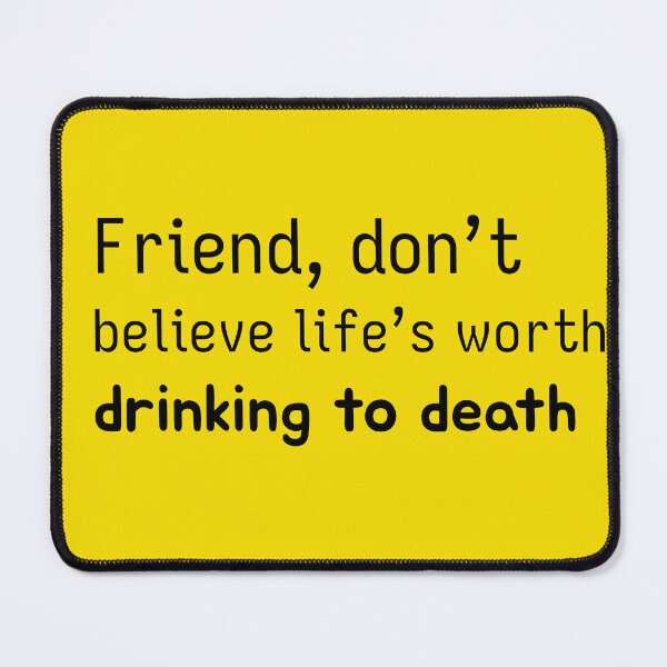 Item preview, Alcoholism designed and sold by The WordCatcher Street.