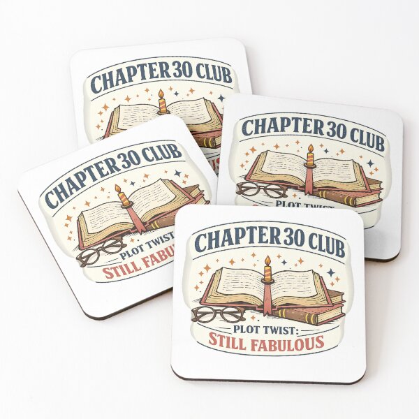 Item preview, Chapter 30 Club Plot Twist Still Fabulous Book Lover Birthday designed and sold by Concrete Coffee Studio.