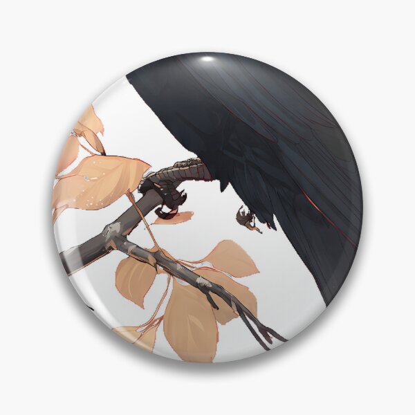 Item preview, Lothlorien Golden Leaves Crow designed and sold by IllumeInk.