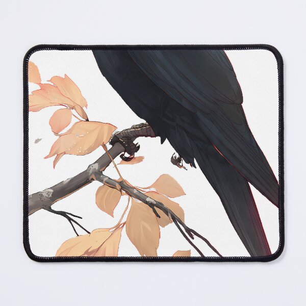 Item preview, Lothlorien Golden Leaves Crow designed and sold by IllumeInk.