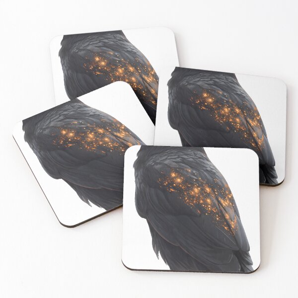 Item preview, Mount Doom Volcano Crow designed and sold by IllumeInk.