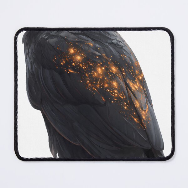 Item preview, Mount Doom Volcano Crow designed and sold by IllumeInk.