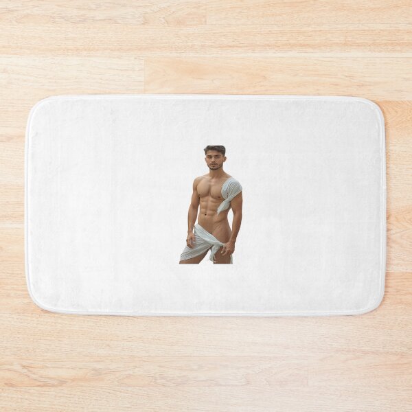 Item preview, Elegant Athletic Portrait in Flowing White Drapery designed and sold by Artisan Finds Online.