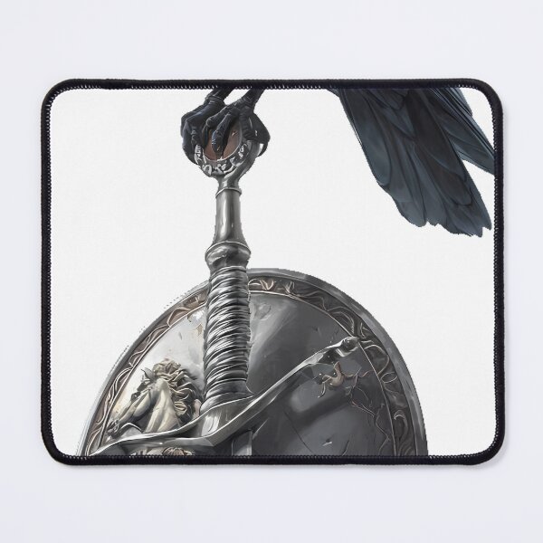 Item preview, Eowyn Rohan Shieldmaiden Crow designed and sold by IllumeInk.