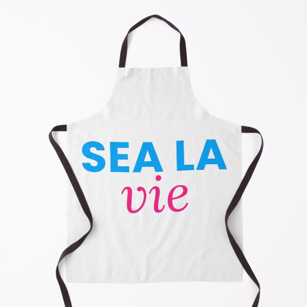 Item preview, Sea La Vie Funny Summer Beach Tee designed and sold by 7Four1 Designs.