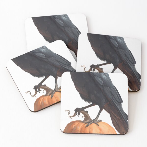 Item preview, Shire Garden Pumpkin Crow designed and sold by IllumeInk.