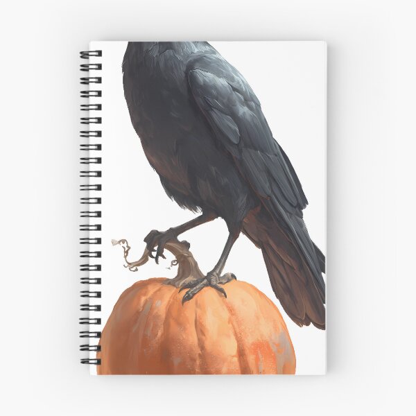 Item preview, Shire Garden Pumpkin Crow designed and sold by IllumeInk.