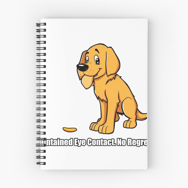 Item preview, Golden Retriever - Maintained Eye Contact No Regrets - Funny Gift designed and sold by pawdrops.