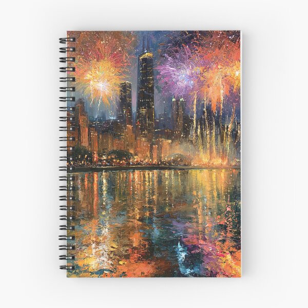 Item preview, Skyfire Reflections Over Harbor City designed and sold by Venon28.
