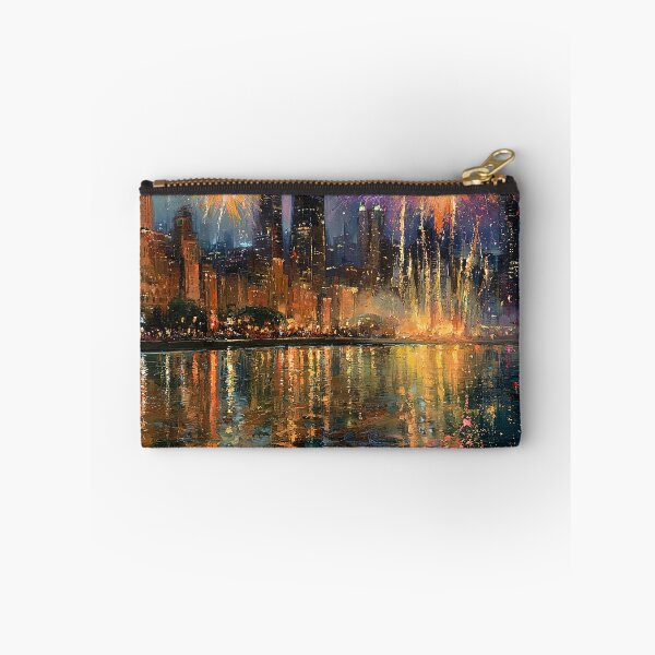 Item preview, Skyfire Reflections Over Harbor City designed and sold by Venon28.
