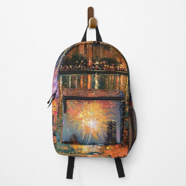 Item preview, Skyfire Reflections Over Harbor City designed and sold by Venon28.