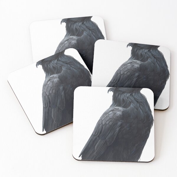 Item preview, Rivendell Elven Carving Crow designed and sold by IllumeInk.