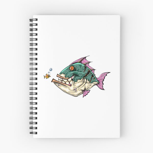 Item preview, Angry Big Fish Eating Small Fish Art designed and sold by dixondesi.
