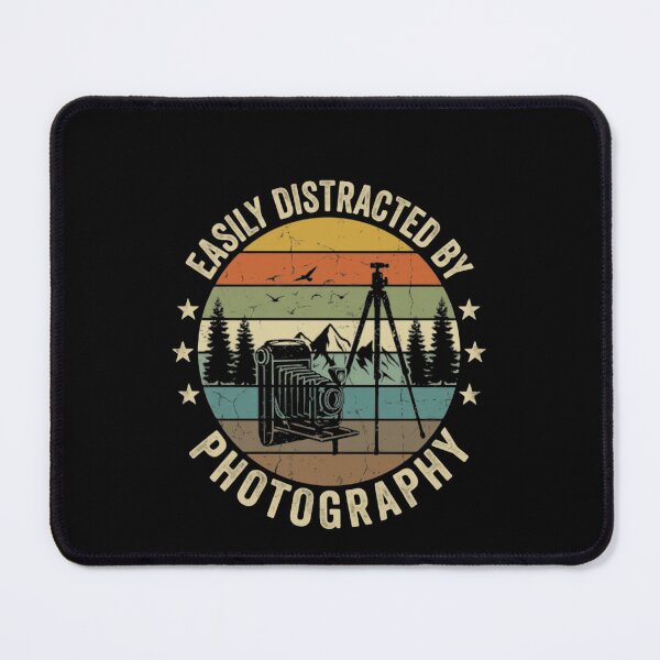 Item preview, Easily Distracted By Photography Photographer Hobbyist Camera designed and sold by JonesFlora2025.