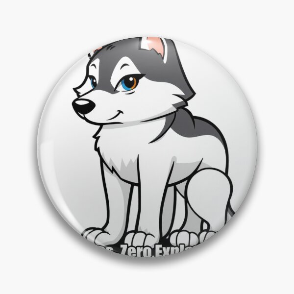 Item preview, Husky - Two Eyes Zero Explanations - Funny Heterochromia Husky Gift designed and sold by pawdrops.