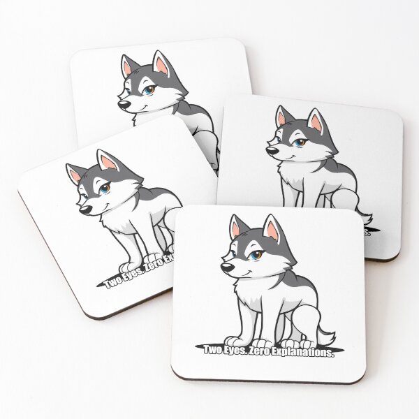 Item preview, Husky - Two Eyes Zero Explanations - Funny Heterochromia Husky Gift designed and sold by pawdrops.