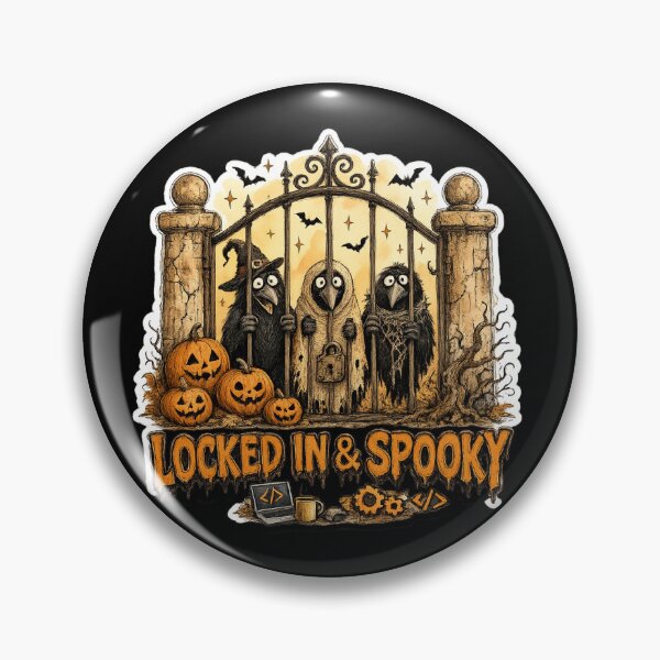 Item preview, Locked in & spooky summerween Halloween intern humor designed and sold by Black British  Designer - Photographer.