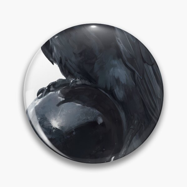 Item preview, Steward Palantir Orb Crow designed and sold by IllumeInk.