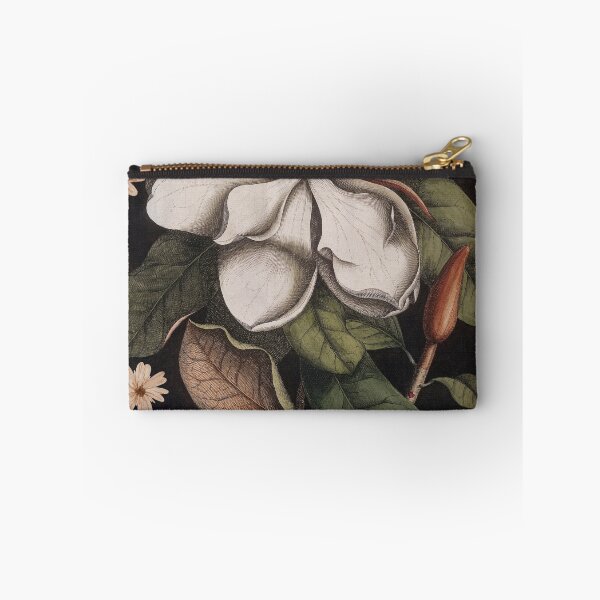 Item preview, Vintage Botanical Garden  Magnolias and Wildflowers Art designed and sold by ArtisticFlow Co.