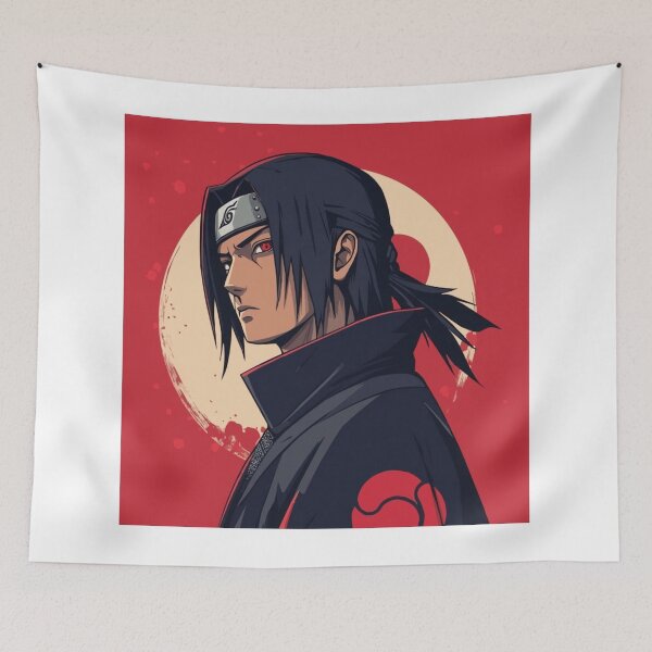 Item preview, Red Moon Ninja Anime Warrior designed and sold by NNCollection.