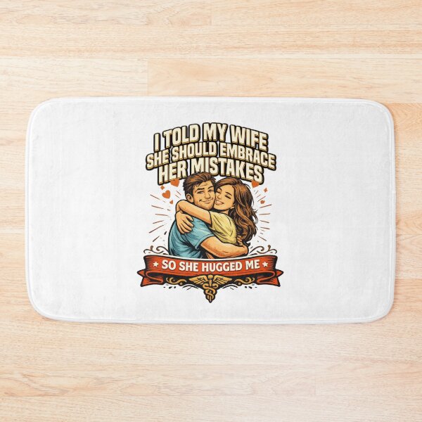 Item preview, Embrace Her Mistakes Hugged Me Funny Husband designed and sold by Mr Lee.