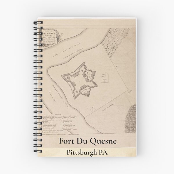 Item preview, Fort Duquesne designed and sold by HistoryGeekShop.