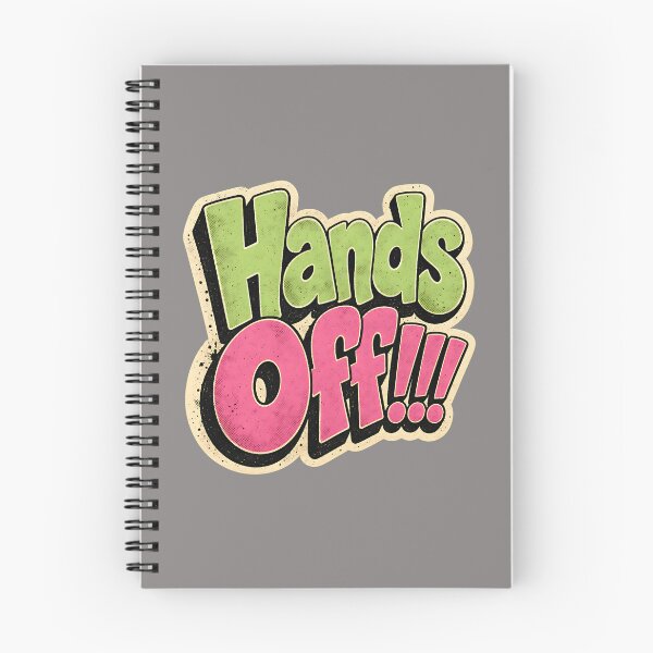 Item preview, Hands Off Funny Retro Typography Design designed and sold by PrintandJoy.