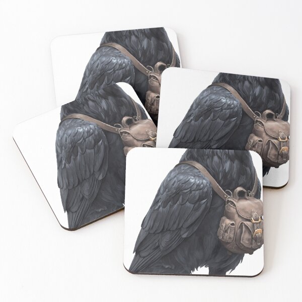 Item preview, Samwise Elven Bread Crow designed and sold by IllumeInk.