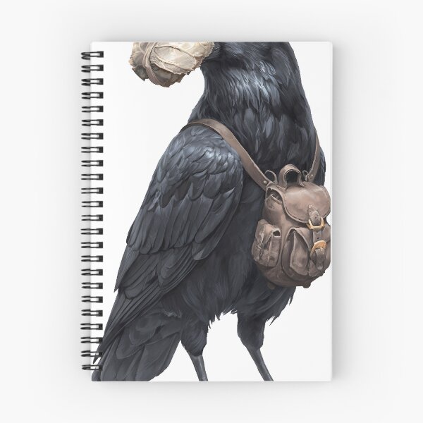 Item preview, Samwise Elven Bread Crow designed and sold by IllumeInk.