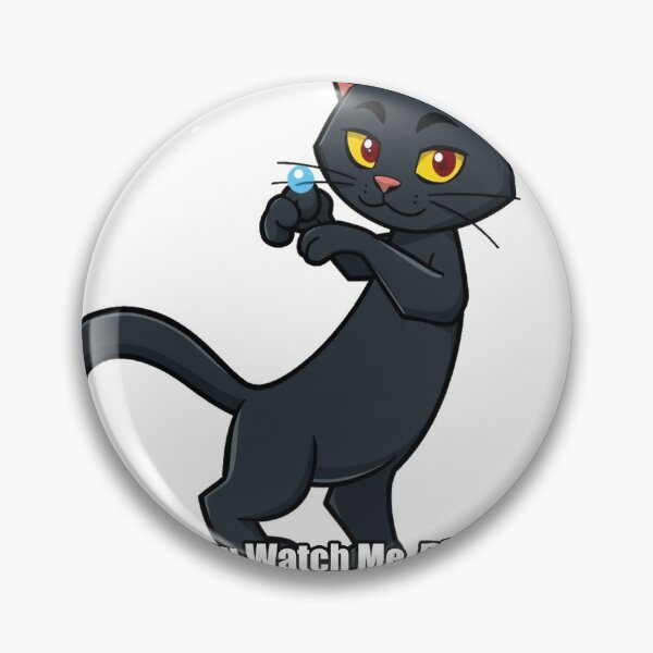 Item preview, Black Cat - Watched You Watch Me Did It Anyway - Funny Cat Gift designed and sold by pawdrops.