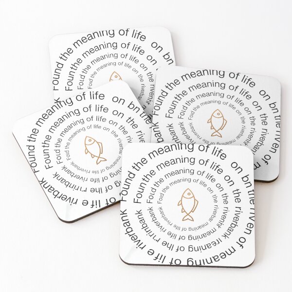 Item preview, Found the Meaning of Life" designed and sold by NoFishToday.