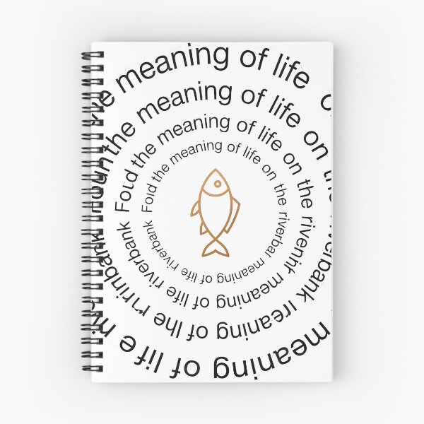 Item preview, Found the Meaning of Life" designed and sold by NoFishToday.
