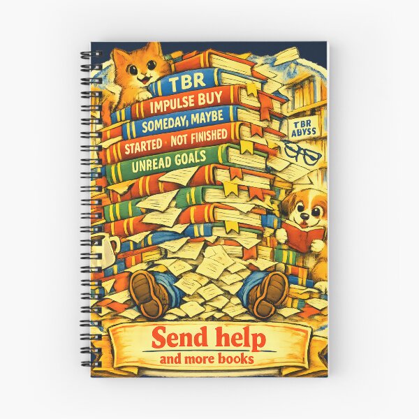 Item preview, TBR Pile – Funny Book Lover Art designed and sold by radiogalaxy.
