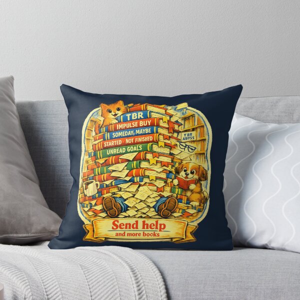 Item preview, TBR Pile – Funny Book Lover Art designed and sold by radiogalaxy.