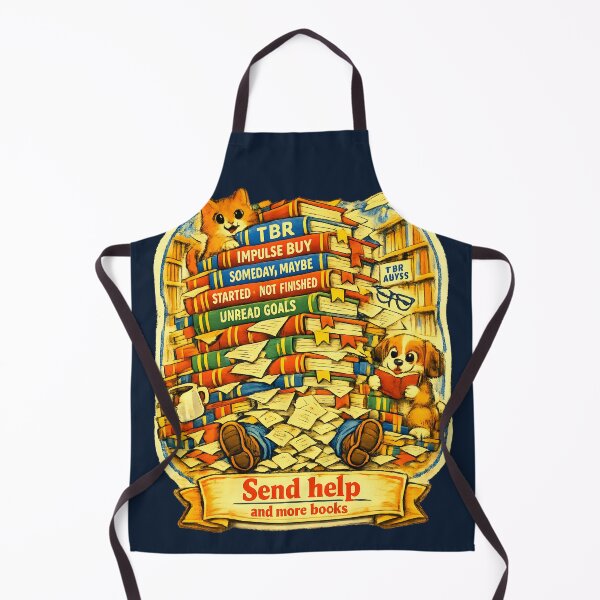 Item preview, TBR Pile – Funny Book Lover Art designed and sold by radiogalaxy.
