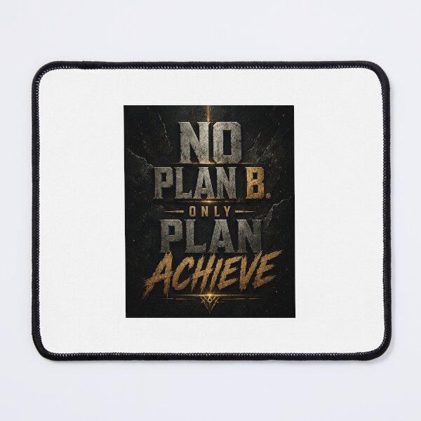 Item preview, "No Plan B" + "Warrior Mindset" + "Motivational"  designed and sold by MOTIV8URSELF.