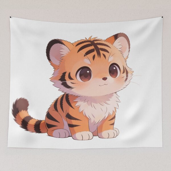 Item preview, Chibi Tiger designed and sold by T's&such.