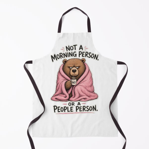 Item preview, NOT A MORNING PERSON OR A PEOPLE PERSON designed and sold by KLUMAG.
