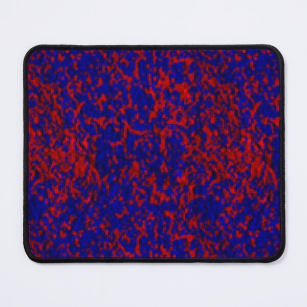 Item preview, Pixel Halftone Fireblu Doom Classic Pixel Art Texture Pattern 1993 designed and sold by BubblePopRed.