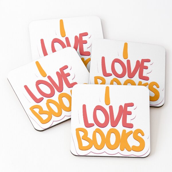Item preview, I Love Books Typography Design designed and sold by GulDesigns.