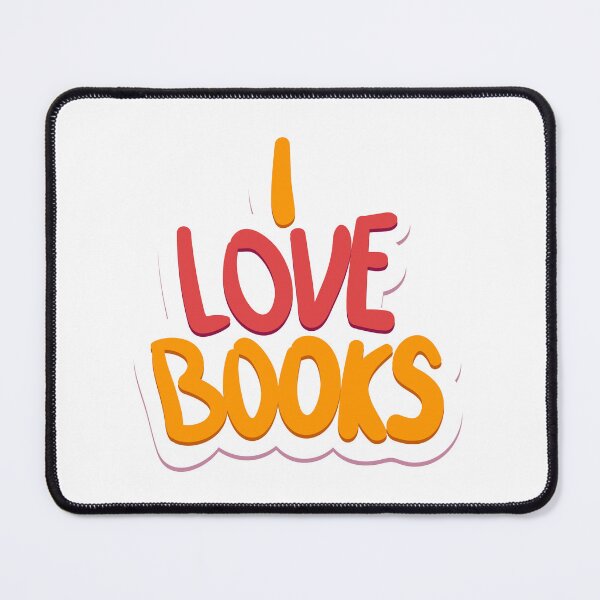 Item preview, I Love Books Typography Design designed and sold by GulDesigns.