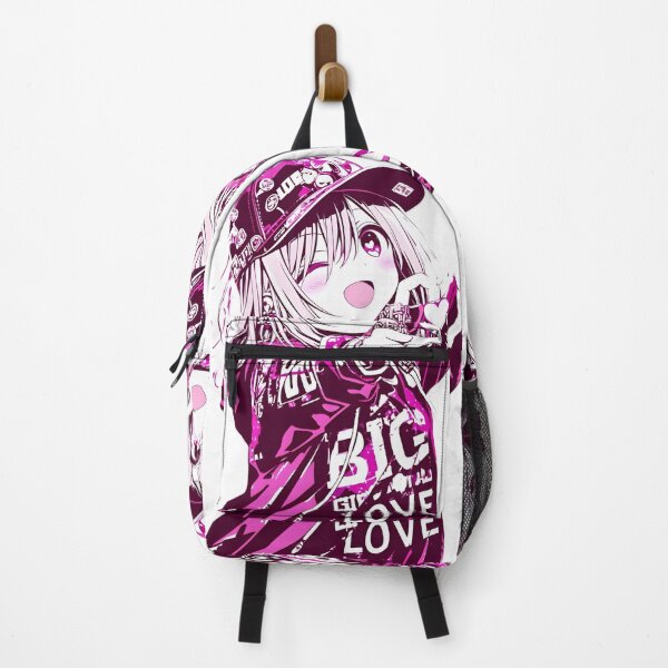Item preview, Neon Kawaii Streetwear Girl – Pink Pop Anime Graffiti Art designed and sold by Dyan4.