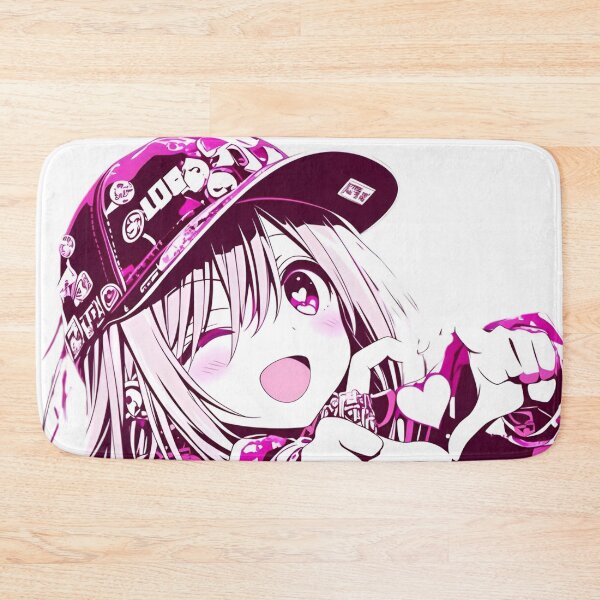 Item preview, Neon Kawaii Streetwear Girl – Pink Pop Anime Graffiti Art designed and sold by Dyan4.