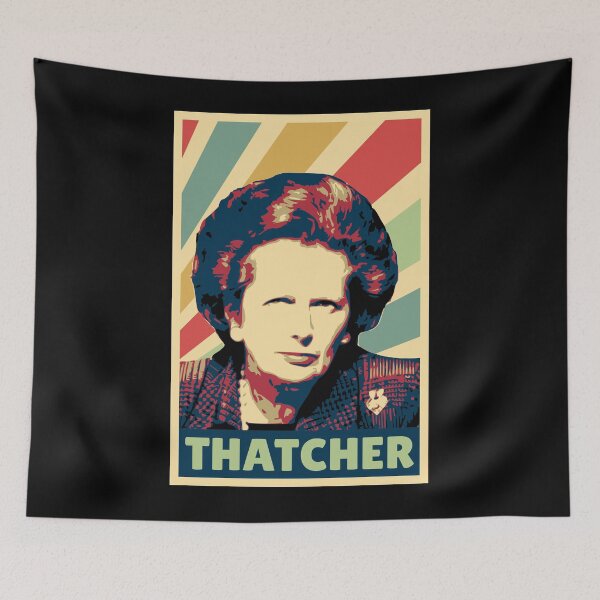 Artikelvorschau, Margaret Thatcher Pop Art Portrait Design entworfen und verkauft von marke770.