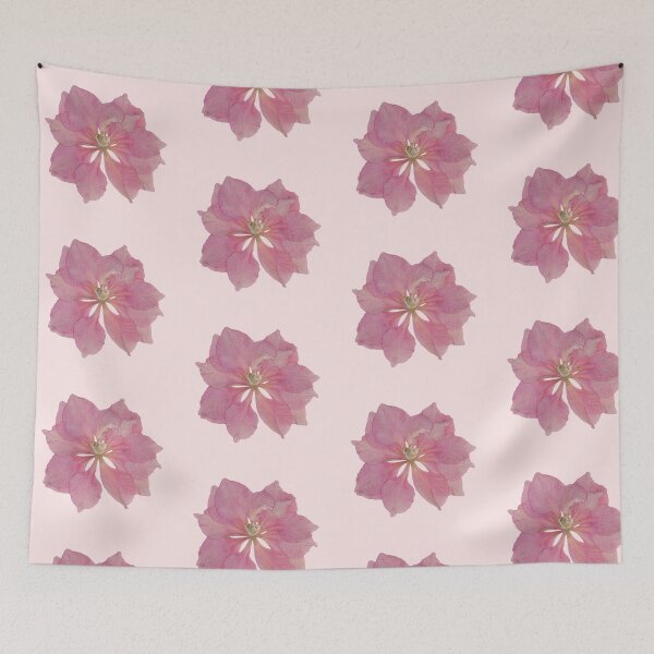 Item preview, Pressed Pink Flower — Pastel Floral Illustration designed and sold by PenseeVagabonde.